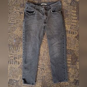 Women's Levi's Grey Straight Leg Jeans